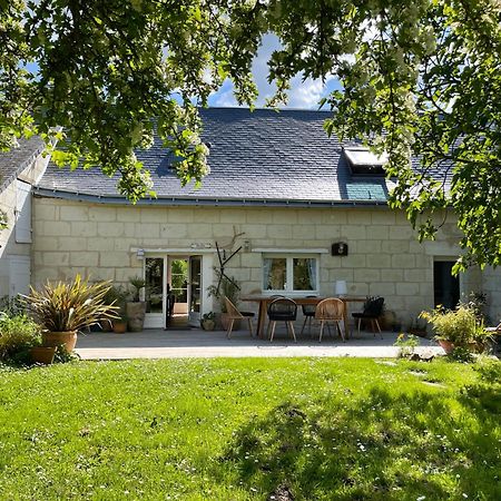 Chambres D Hotes Avec Piscine Et Spa La Foliere Saumur Villebernier Exterior foto